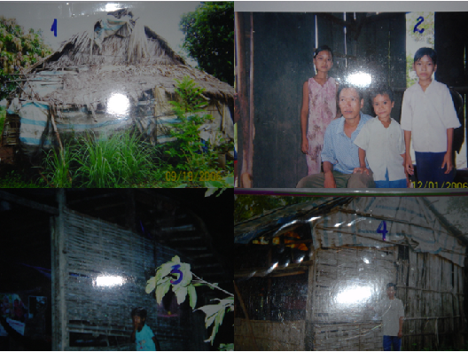 New houses for poor people